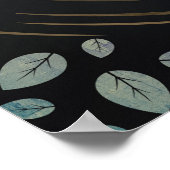 Baum des Lebens - Yggdrasil - Gold und Gemälde Poster (Ecke)