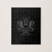 Baum des Lebens - Yggdrasil mit Raben Puzzle (Vertikal)