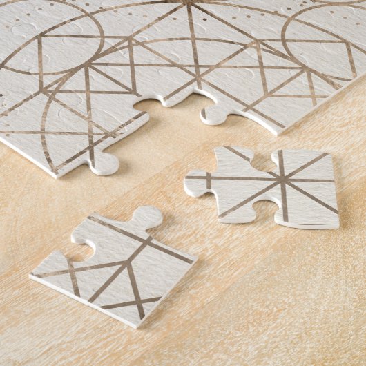 Baum des Lebens - Yggdrasil mit Triquetra Puzzle (Seite)