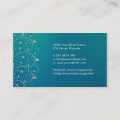 Baum des Lebens - Yggdrasil - Mutter der Perle Visitenkarte (Rückseite)