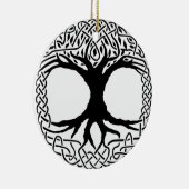 Baum des Lebens Yggdrasil Norse wicca Mythologie Keramikornament (Rechts)