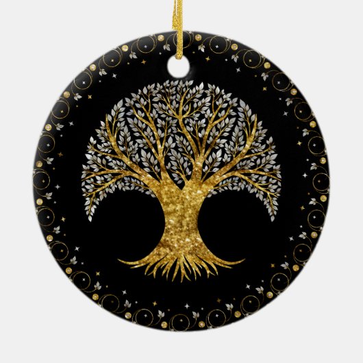 Baum des Lebens - Yggdrasil Ornament (Hinten)
