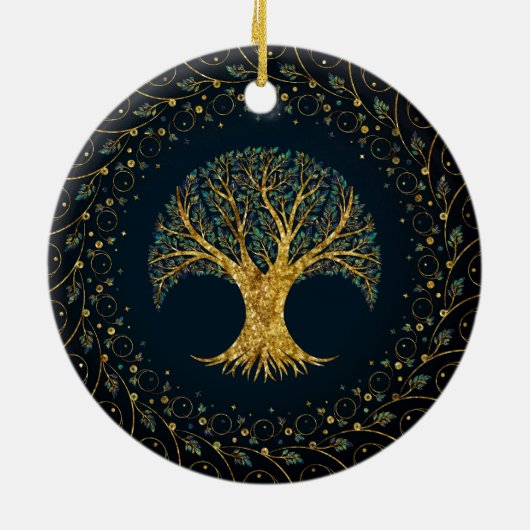 Baum des Lebens - Yggdrasil Ornament (Hinten)