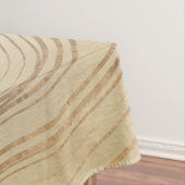 Baum des Lebens - Yggdrasil Pastel Gold Tischdecke (Beispiel)