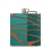 Baum des Lebens - Yggdrasil - prägeartiges Flachmann (Rückseite)