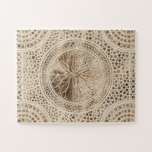 Baum des Lebens - Yggdrasil- Puzzle (Horizontal)