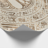 Baum des Lebens - Yggdrasil-Runenmuster Geschenkpapier (Ecke)