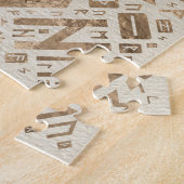 Baum des Lebens - Yggdrasil Runic Pattern Puzzle (Seite)