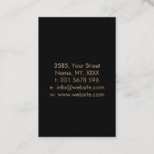 Baum des Lebens - Yggdrasil Visitenkarte (Rückseite)