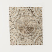 Baum des Lebens - Yggdrasil- Wandteppich (Vorderseite)