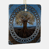 Baum des Lebens - Yggdrasil Zeichnen Keramikornament (Rechts)