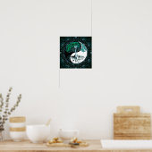 Baum des Lebens Yin Yang Moonlight Poster (Küche)