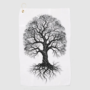 Baum des Lebens Zen Golf Handtuch