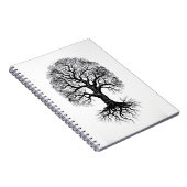 Baum des Lebens Zen Klassisches Notizbuch Notizblock (Rechte Seite)