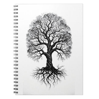 Baum des Lebens Zen Klassisches Notizbuch Notizblock