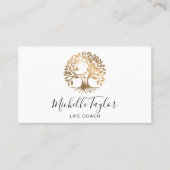 Baum des Lebensberater Psychologe Beauty Visitenkarte (Vorderseite)