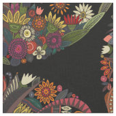 Baum des Lebenschwarzen Stoff (Nahaufnahme)