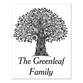 Baum des Lebensdoodles Gummistempel (Prägung)