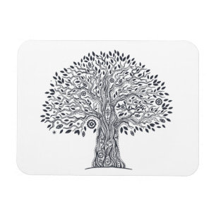 Baum des Lebensdoodles Magnet