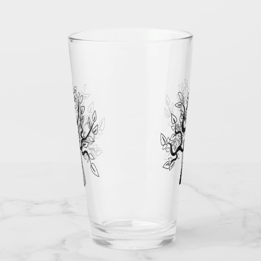 Baum des Lebensglases Glas (Links)
