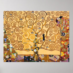 Baum des Lebensgustav Klimt Poster