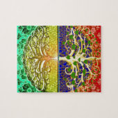 Baum des Lebensherzes Puzzle (Horizontal)