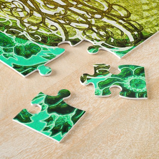 Baum des Lebensherzes Puzzle (Seite)