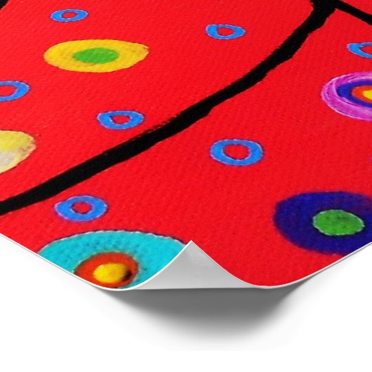 BAUM DES LEBENSMITTELS POSTER (Ecke)