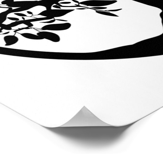 BAUM DES LEBENSMITTELS POSTER (Ecke)