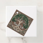 Baum des Lebenspapiers Geschenkanhänger (Beispiel)