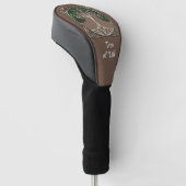 Baum des Lebenspapiers Golf Headcover (angewinkelt)