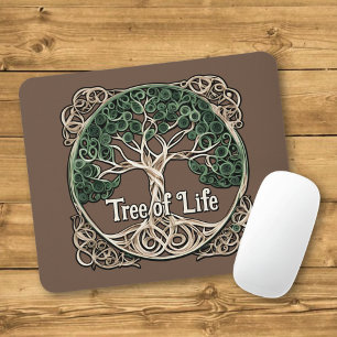 Baum des Lebenspapiers Mousepad