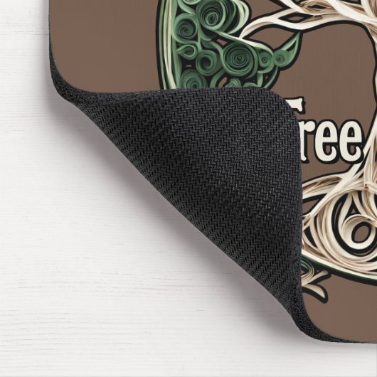 Baum des Lebenspapiers Mousepad (Ecke)