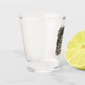 Baum des Lebenspapiers Schnapsglas (Links)