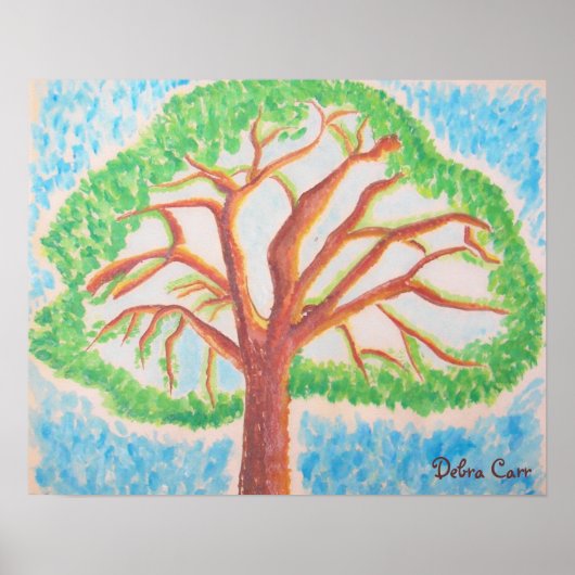 Baum des Lebensplakats Poster (Vorne)