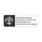 Baum des Lebenszeichen-Bildes auf Verlassen (Vorne)