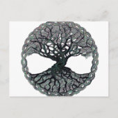 Baum des Lebenszirkels Postkarte (Vorderseite)