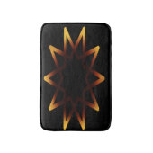 Baum des lebhaften Orangen-Symbols Badematte (Vorderseite Vertikal)