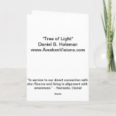 Baum des Lichtes Karte (Rückseite)