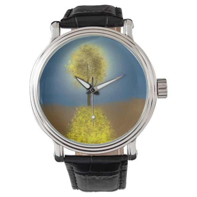 Baum des Lichts Armbanduhr (Vorderseite)