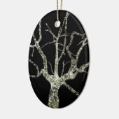 'Baum des Lichts' Schmuck Keramikornament (Links)