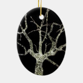 'Baum des Lichts' Schmuck Keramikornament (Hinten)