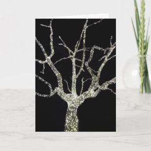 "Baum des Lichts" - Urlaubskarte - Jahreszeit Feiertagskarte