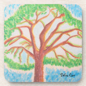 Baum des Life-Cork-Untersetzer Getränkeuntersetzer (Vorderseite)