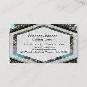 Baum des Life See-Randes Visitenkarte (Rückseite)