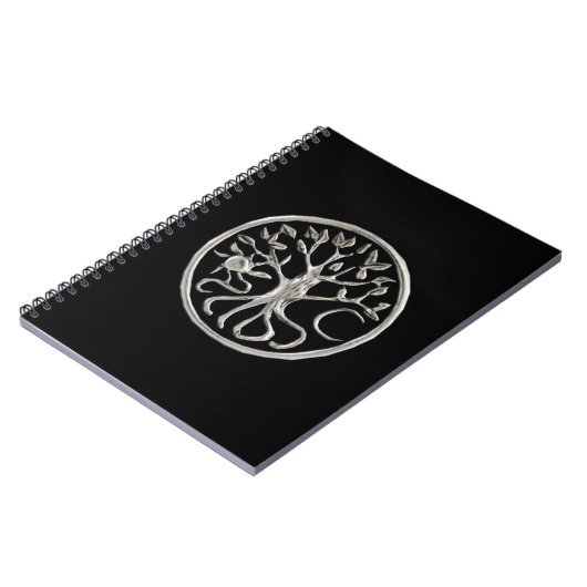 Baum des Life Spiral Notebook Notizblock (Linke Seite)