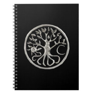 Baum des Life Spiral Notebook Notizblock