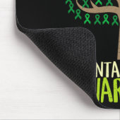 Baum des nationalen Monats der Bewusstseinsbildung Mousepad (Ecke)