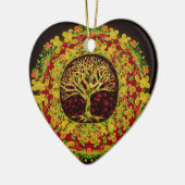 Baum des ständigen Wandels Keramikornament (Links)