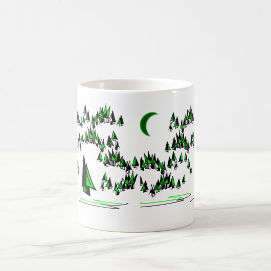 Baum- des WaldesTasse Kaffeetasse (Mittel)